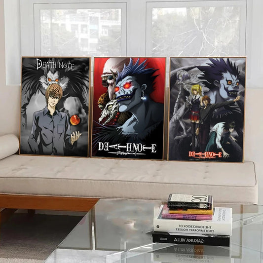 DEATH NOTE Poster - Yagami Raito Wall Art Print