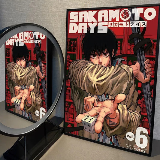 SAKAMOTO DAYS Prints Poster - Canvas Prints Wall Art Home Decor