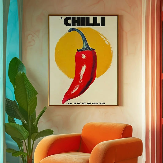 Amore Green Striped Canvas Printing